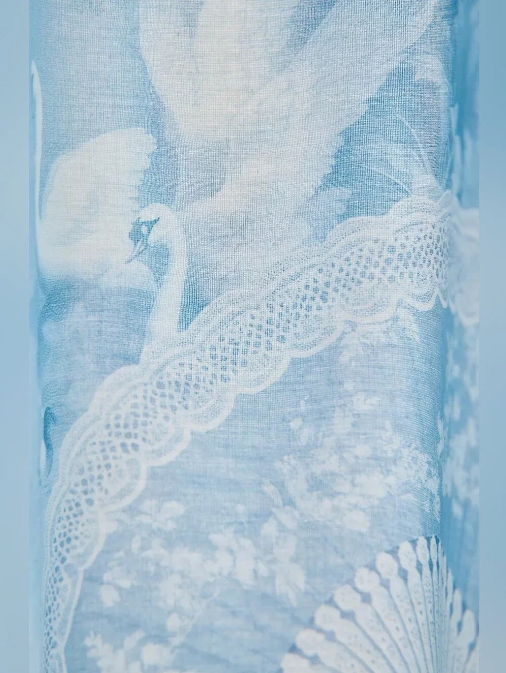❣️🪷NIB Urban Outfitters UO Home Cherub Patterned Shower Curtain, 72x72